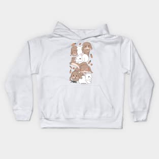 BAILEY CLAUDE WHITE FAWN RABBIT | BUNNIESMEE Kids Hoodie